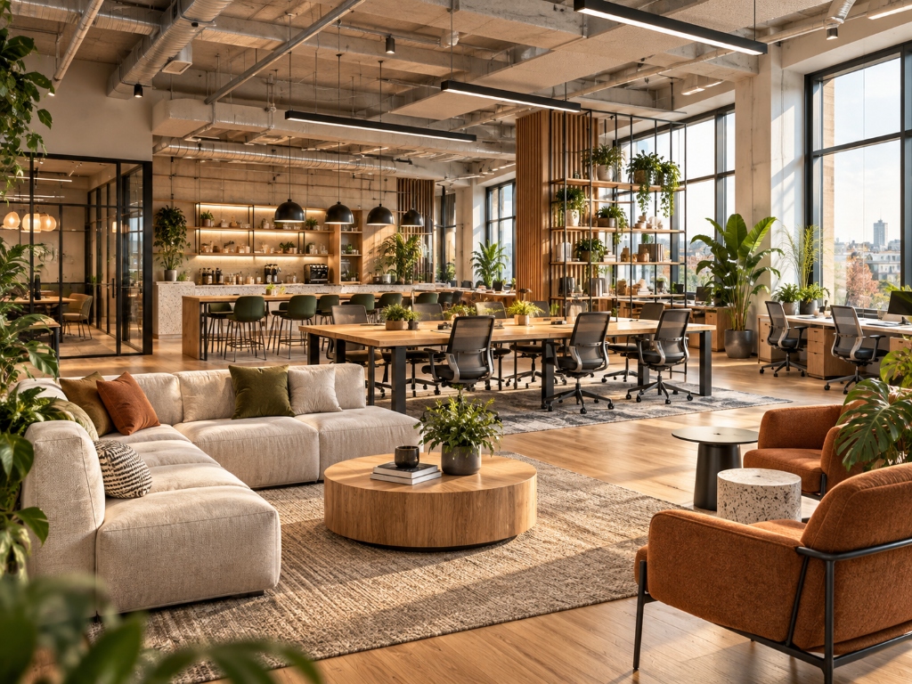 Coworking / Oficina Compartida Moderno V1 - View 1