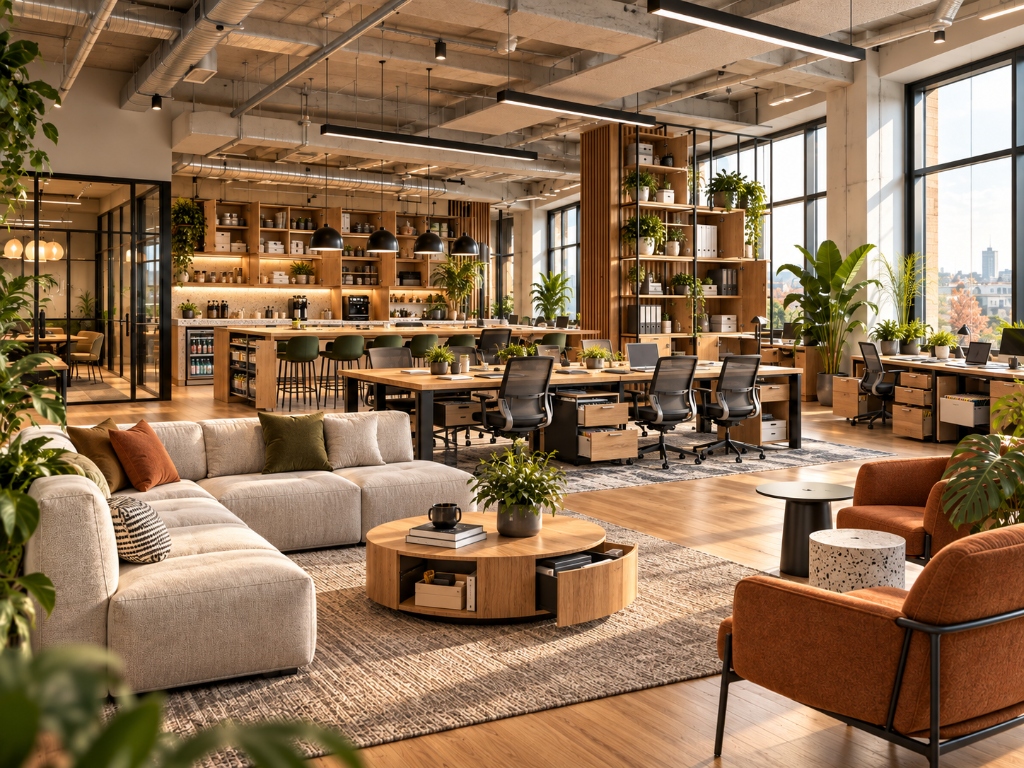 Coworking / Oficina Compartida Moderno V1 - View 3