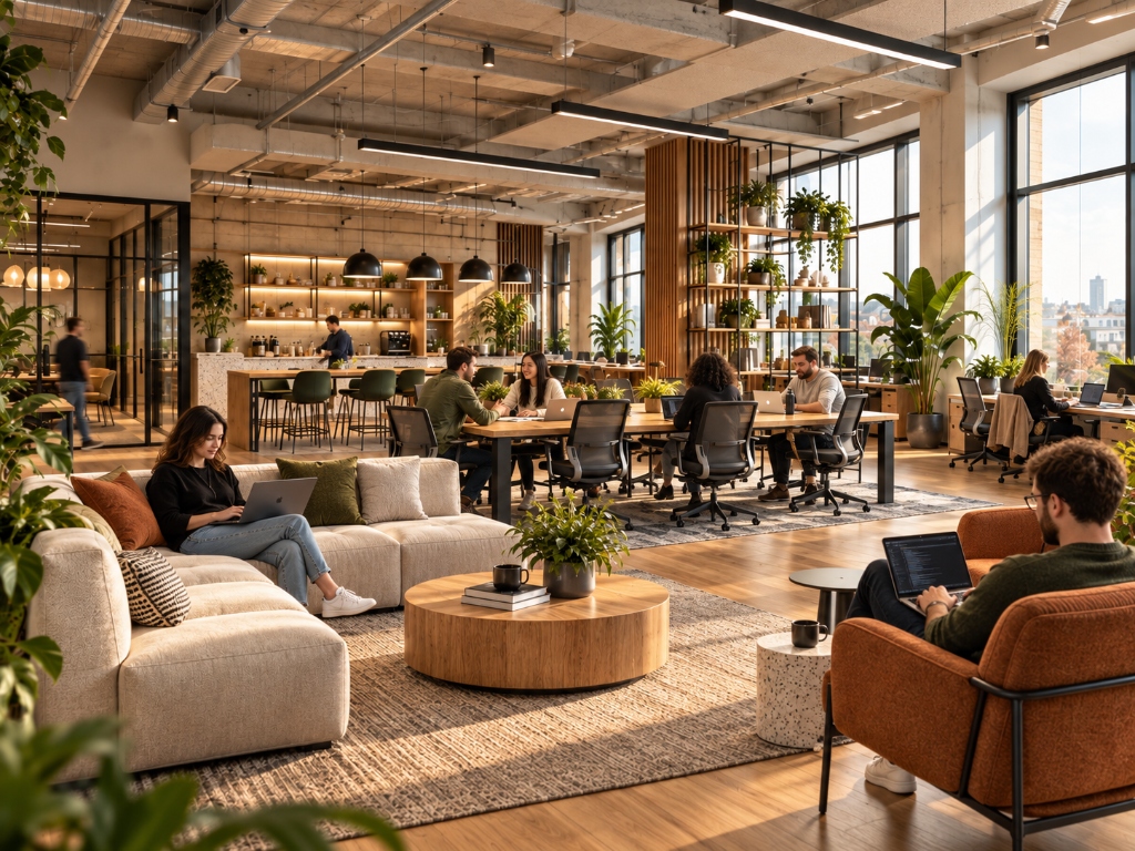 Coworking / Oficina Compartida Moderno V1 - View 4