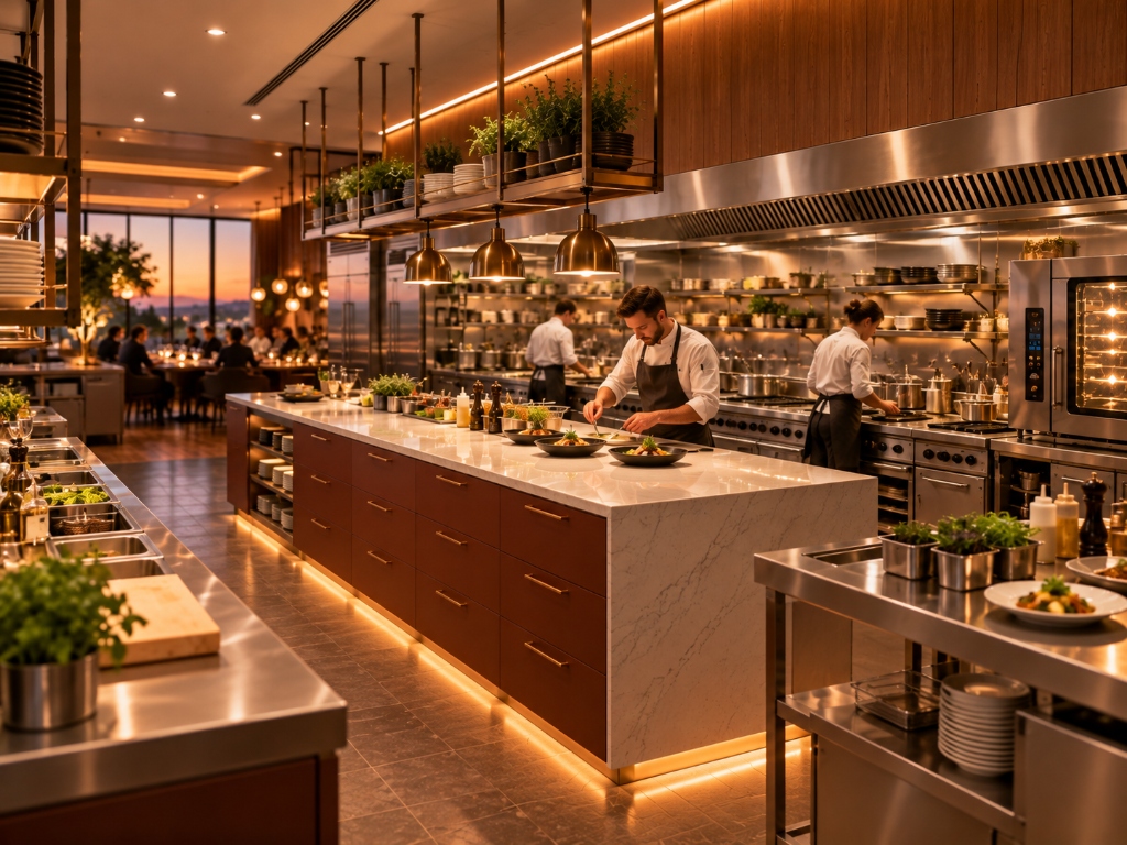 Cocina / Backoffice Gastronomico Moderno V1 - View 2