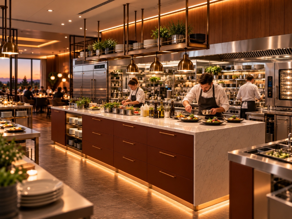Cocina / Backoffice Gastronomico Moderno V1 - View 4